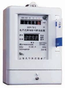DDY79-S型電子式單相預(yù)付費(fèi)電能表