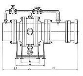 GFQP9k47F/H水電專用球閥外形尺寸