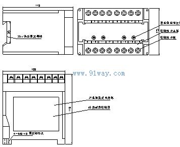 PA-27無(wú)功功率變送器外形尺寸