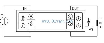 P-11直流信號(hào)隔離器接線(xiàn)圖