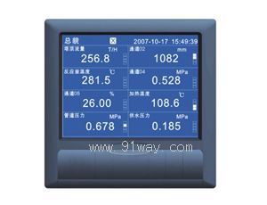 VX5000R藍屏無紙記錄儀