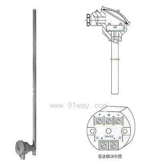 UHZ68-FJ6捆綁式模擬量輸出型磁翻板液位計(jì)