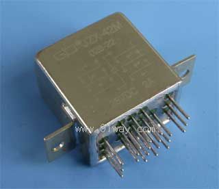 JZX-42M型小型中功率密封直流電磁繼電器(7204)