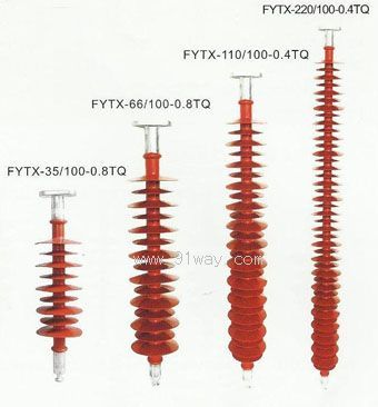 FYTX棒形懸式復(fù)合防風(fēng)偏絕緣子
