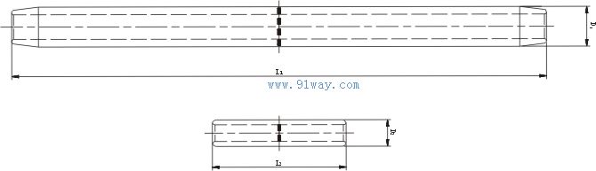 JY-BG鋁包鋼芯鋁絞線用液壓對接接續(xù)管安裝示意圖