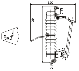 RW7-10kVϵеʽ۔bߴ