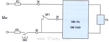 DW15,DWX15系列萬能式斷路器接線圖1