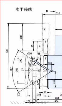 ME系列萬(wàn)能式斷路器外形尺寸1