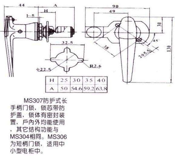 MS306-MS307T(mn)iγߴ