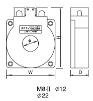 ALH-0.66M系列電流互感器安裝尺寸3