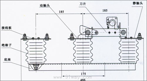 GRW1-500͉۔ʽx_P(gun)γߴ