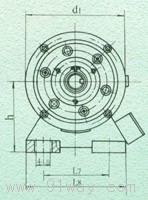 DDS1系列單片電磁離合制動器組合外形尺寸4