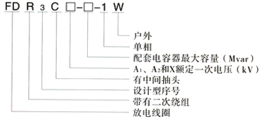 FDR3C-10KV系列全密封型放電線圈型號說明