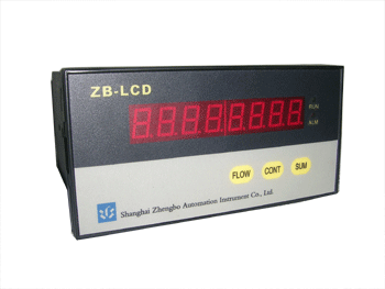 SB-2100智能流量積算儀外形圖