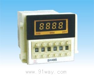 SH48S系列預(yù)置數(shù)顯時間繼電器